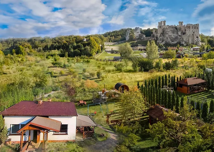 Agroturystyka na Jurze Jacuzzi Sauna Beczka