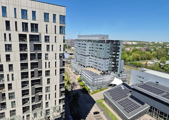 Sokolska 30 Towers Apartments -Parking- New- Lux- Sauna- Gym- And Good View