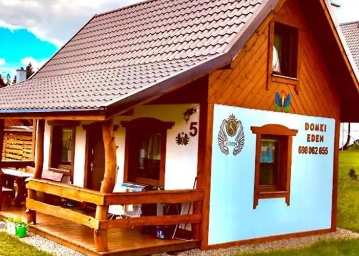 Domek Eden 1 Kaszuby balia sauna alpaki mini zoo
