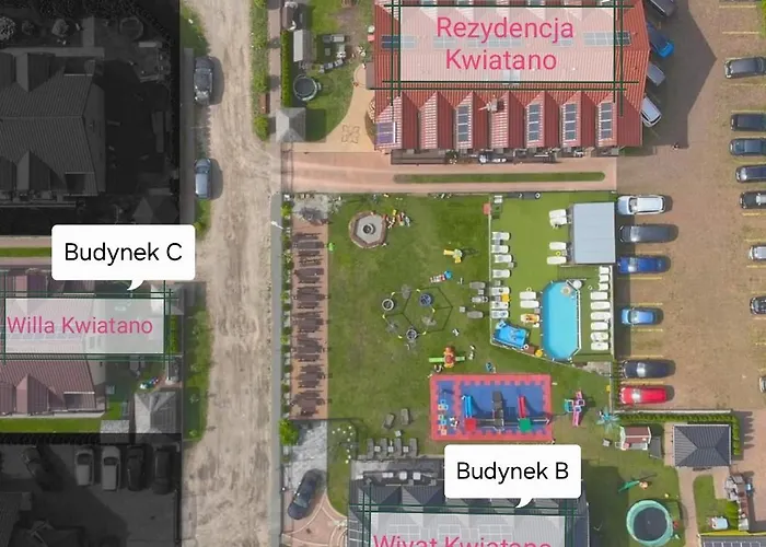 Willa Kwiatano - Plac zabaw&Jacuzzi&Basen&Sauna - Budynek C