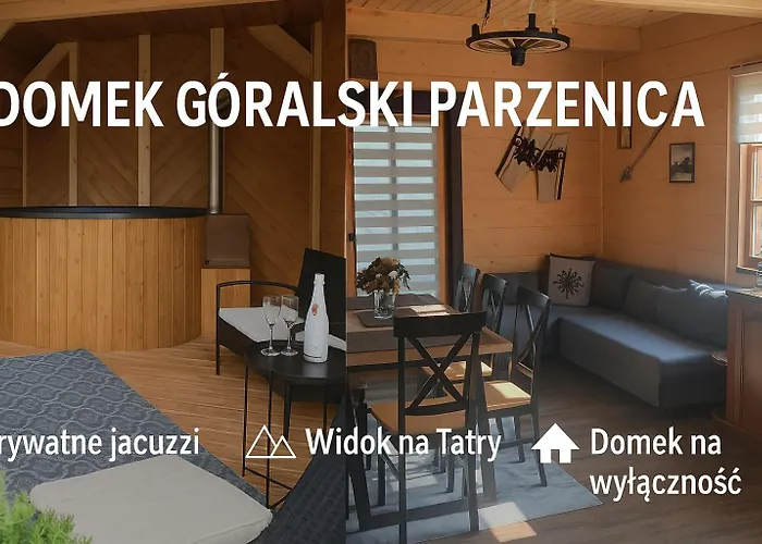 Domek Góralski Parzenica Jacuzzi zewnętrzne, Grill, Parking Kościelisko, Polska