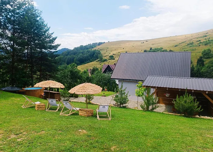 Domek Sielski Zakątek Pieniny ruska bania z jacuzzi