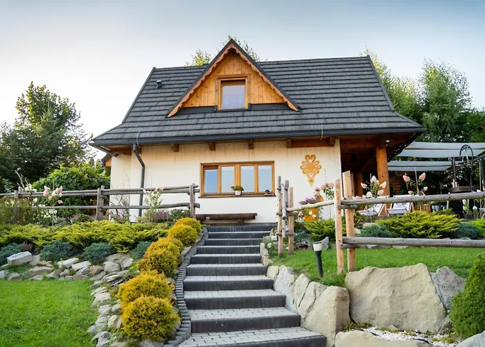 Domek 'Słoneczna 2' z RUSKĄ BANIĄ