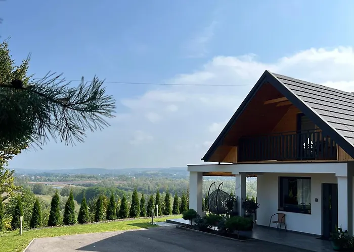 Domek nad Doliną Dunajca