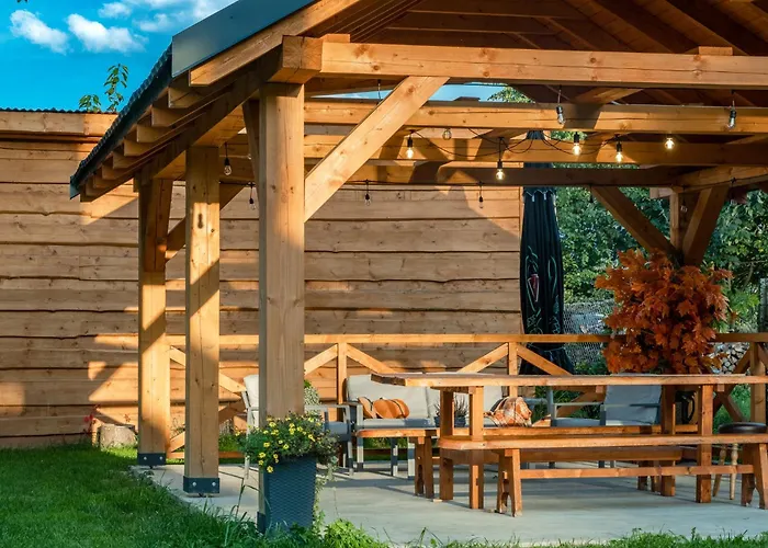 DW Pod Jaworami - jacuzzi, sauna na wyłączność, latem basen podgrzewany