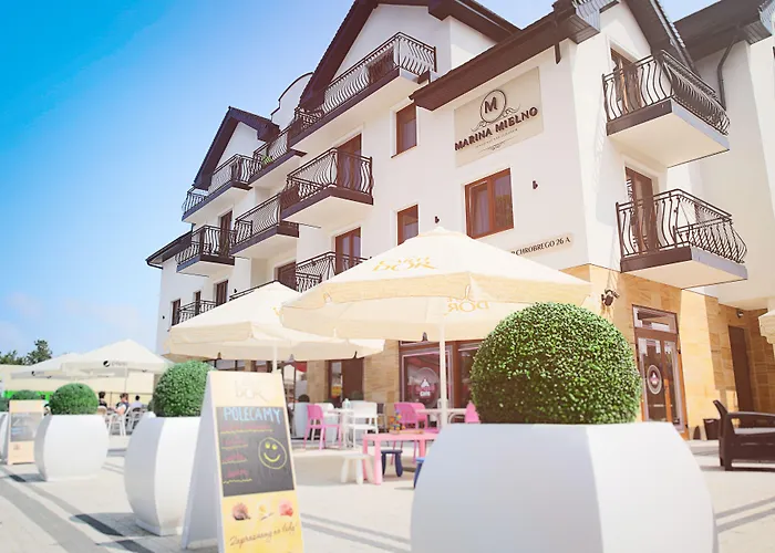 Hotel Marina Mielno z widokiem na jezioro, Polska