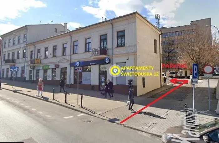 Apartament Granatowy Świętoduska 12