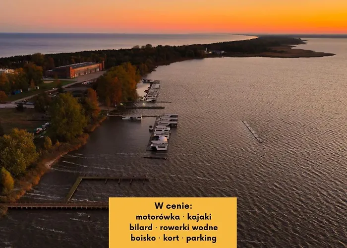 Grand HT Houseboats - domki na wodzie - sauna, jacuzzi, kominek