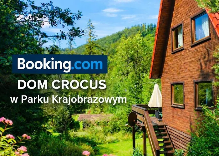 Dom CROCUS z ogrodem w Parku Krajobrazowym
