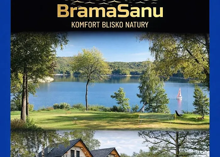 Brama Sanu - Z Prywatną Linią Brzegową Jeziora Solińskiego