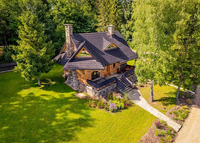 Baśniowy Domek Kolędówka z jaskinią SPA - Osada Jaworzyny
