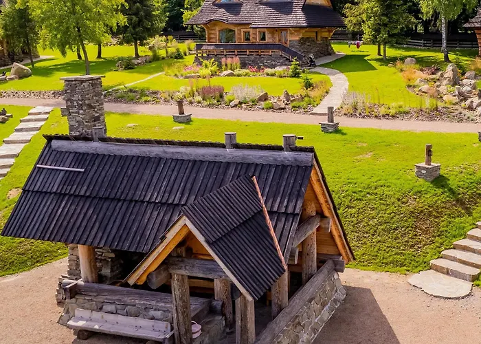 Baśniowy Domek Groń Z Jaskinią SPA - Osada Jaworzyny