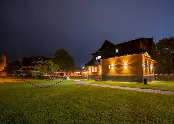 DW Pod Jaworami - jacuzzi, sauna na wyłączność, latem basen podgrzewany