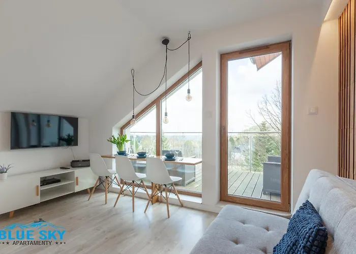 Apartamenty BlueSky - Ogrodnicza 7 i 9 - z widokiem na góry, w zielonej okolicy, blisko centrum i atrakcji Karpacza