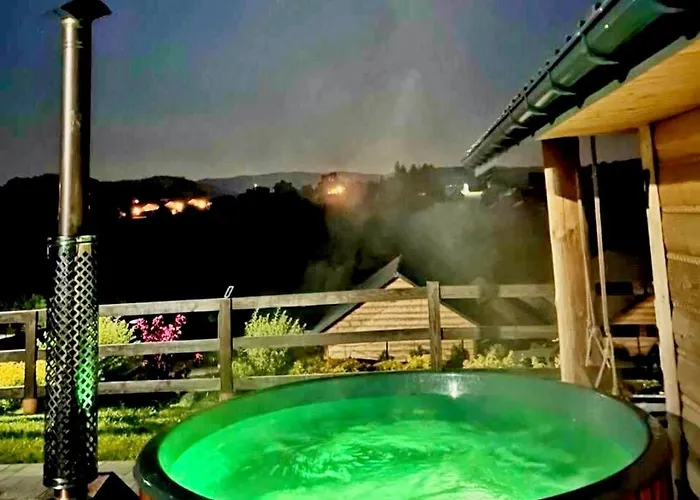 Domki Dobra Miejscówka 50 m od jeziora Solińskiego Sauna Jacuzzi 504-978-418