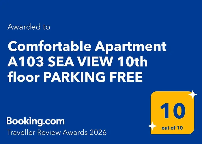 Comfortable Apartment A103 Sea View 10Th Floor Parking Free