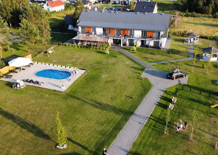 Kameralnie w Jantarze, podgrzewany basenem