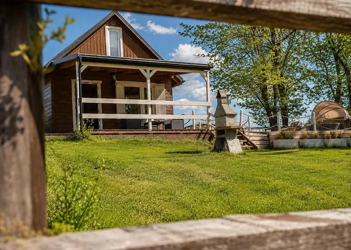 Letniskowy Na Kaszubach Z Balia Ogrodowa