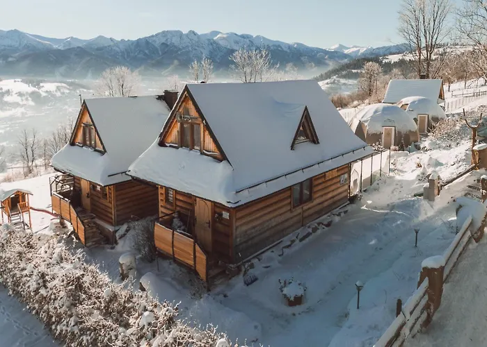 Domki Widokowe Wooden Luxury Chalet With Private Jacuzzi