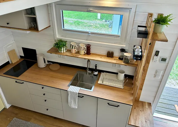 Półwysep Zacisze - Tiny House Village Przywidz , Polska