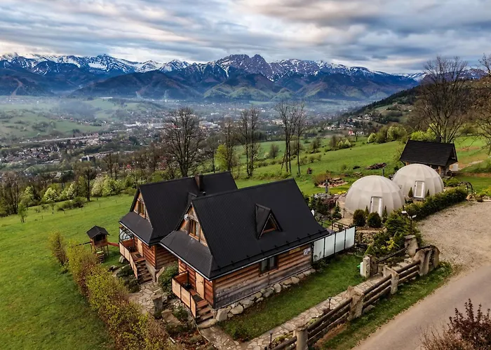 Domki Widokowe Wooden Luxury Chalet With Private Jacuzzi