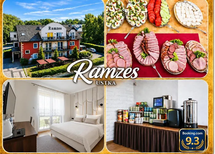 RAMZES USTKA -pokoje z balkonami,parking,rowery,Blisko do plaży