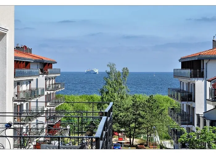 Korona Wazów 55 - Z Sypialnią Przy Promenadzie&widok Na Morze - Mit Schlafzimmer An Der Promenade&Meerblick
