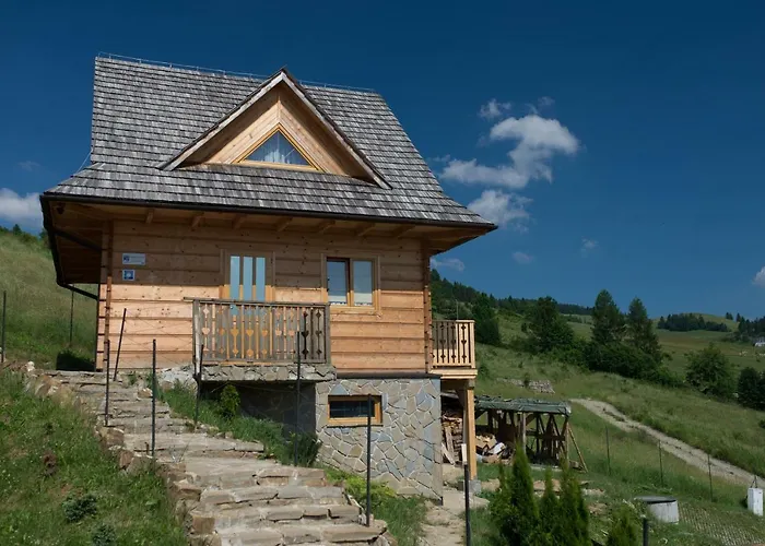 Komfortowe domy Osada Jaworki śniadania sauna grill basen