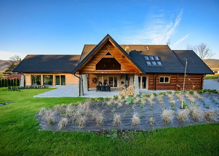 Łabowska Chata - Basen, Sauna, Grota solna