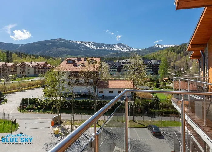 Apartamenty BlueSky - Ogrodnicza 7 i 9 - z widokiem na góry, w zielonej okolicy, blisko centrum i atrakcji Karpacza