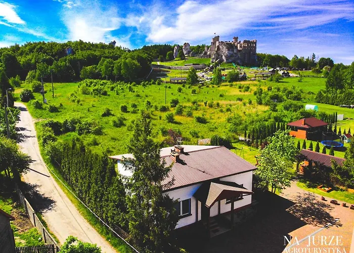 Agroturystyka na Jurze Jacuzzi Sauna Beczka